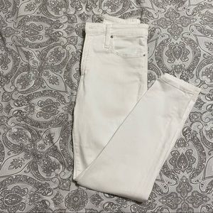 NWOT J. Crew White Denim Skinny Jeans Size 30
